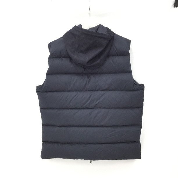 MONCLER モンクレール ダウンベスト ネイビー サイズ3 10349467KUB D2091433038553333 【CBAO5057】_画像2