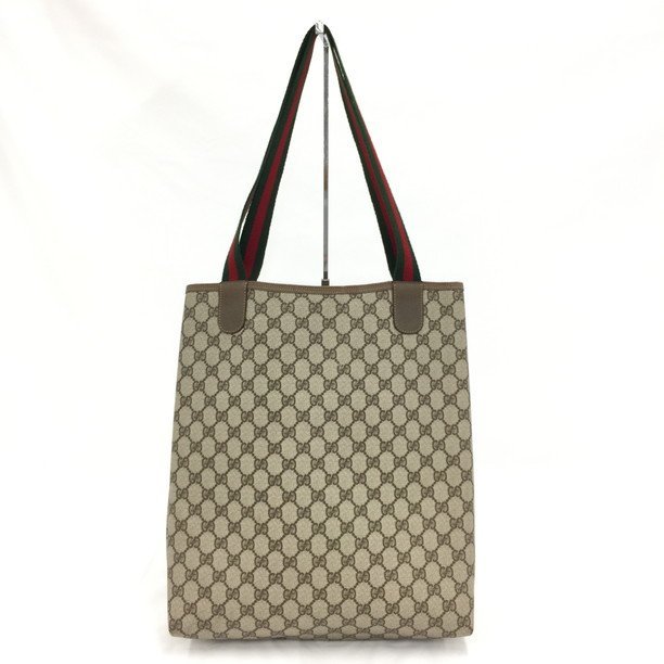 GUCCI グッチ オールドグッチ シェリーライン トートバッグ 3902003【CBAG3007】_画像2