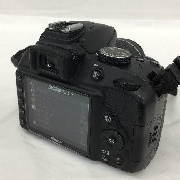 Nikon　ニコン　Nikon D3400 + AF-P DX NIKKOR 18-55/3.5-5.6 G VR　通電確認済み【CBAX4038】_画像2