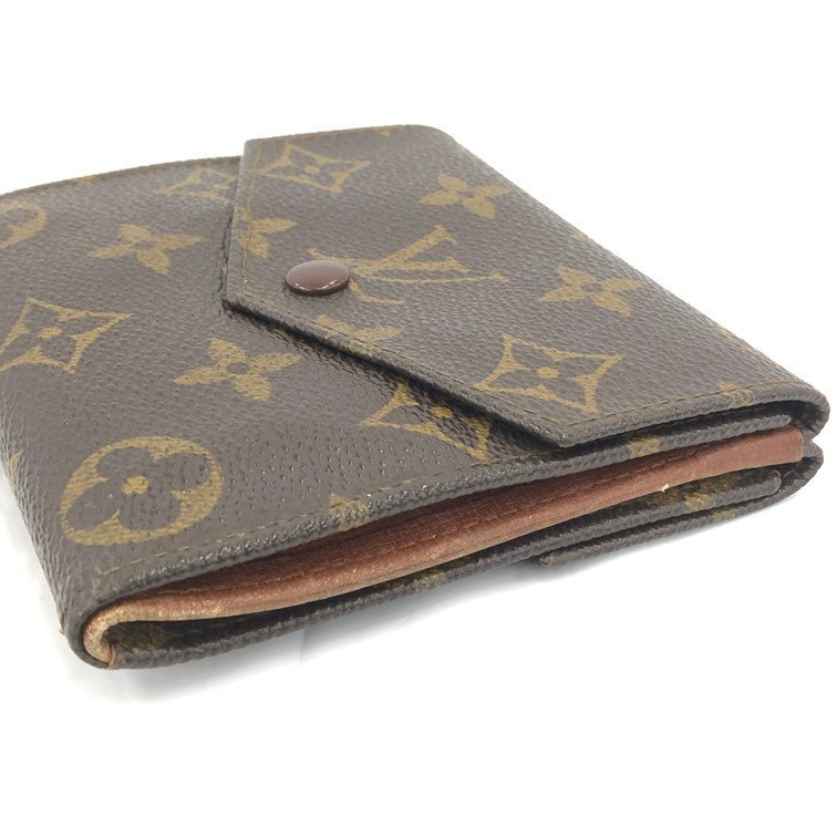 LOUIS VUITTON ルイヴィトン 財布 モノグラム ポルトモネビエカルトクレディ M61660/881AN【CAAZ6041】_画像4