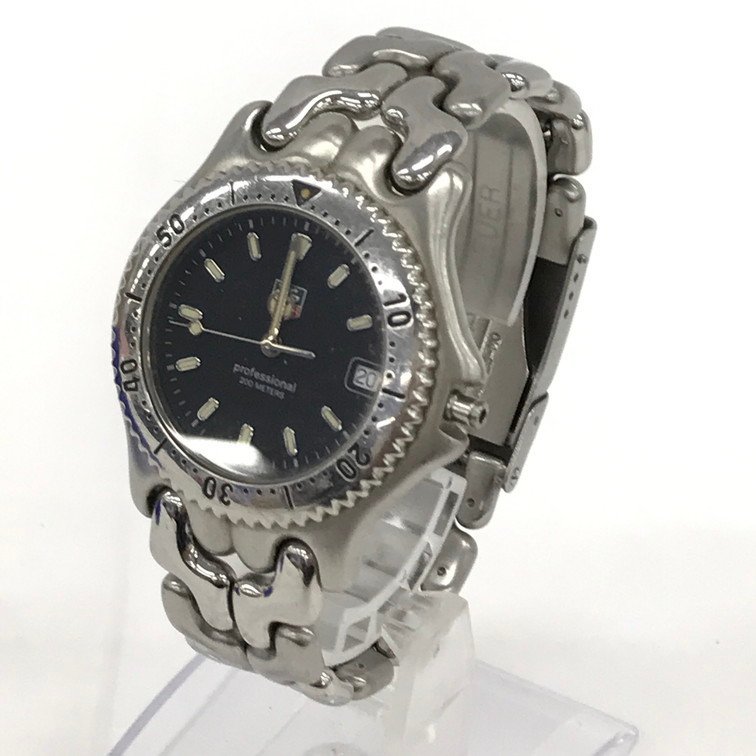 TAGHEUER タグホイヤー プロフェッショナル 腕時計 WG1114-0　D30998 不動品【CAAZ4020】_画像2