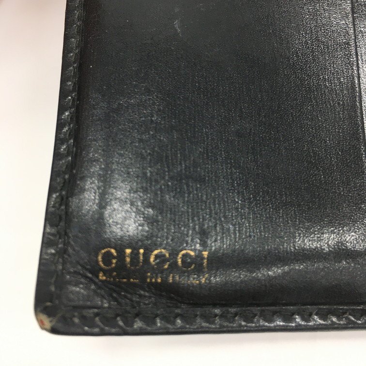 GUCCI グッチ がま口 二つ折り財布 035.2149.1687【CABA4050】_画像8