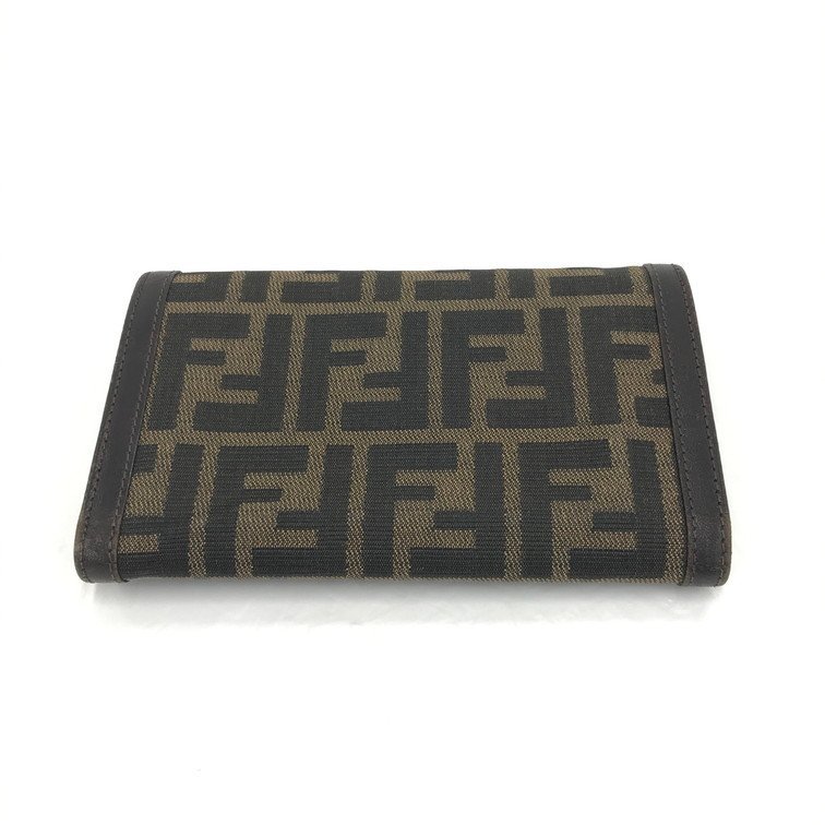 FENDI フェンディ ズッカ 二つ折り 長財布【CABB2044】_画像2