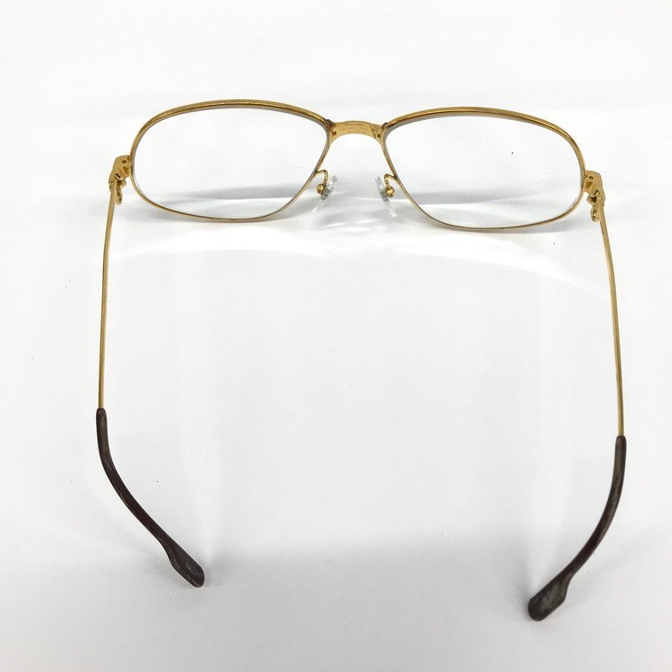 Cartier　カルティエ 眼鏡 63□16 E020636 緑青【CABC8065】_画像3