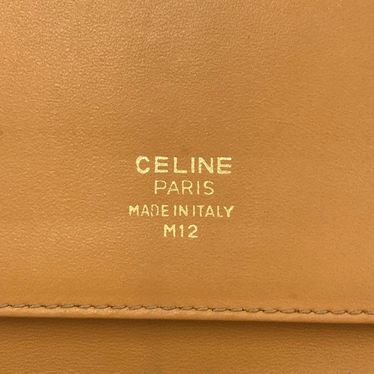 CELINE セリーヌ マカダム M12 長財布 レディース 中古品【CABC6072】_画像6