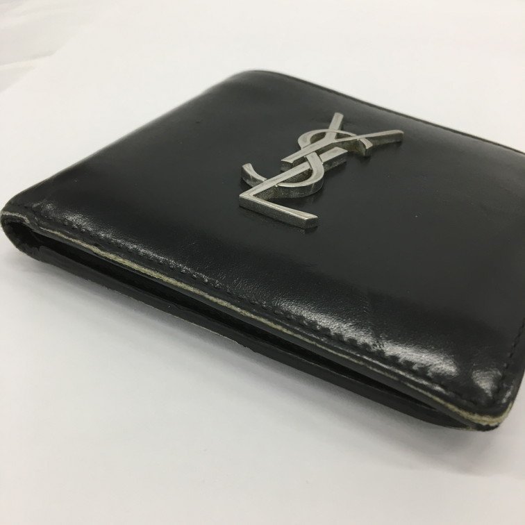 YVES SAINT LAURENT　YSL　イヴサンローラン　二つ折り財布【CABC4041】_画像3