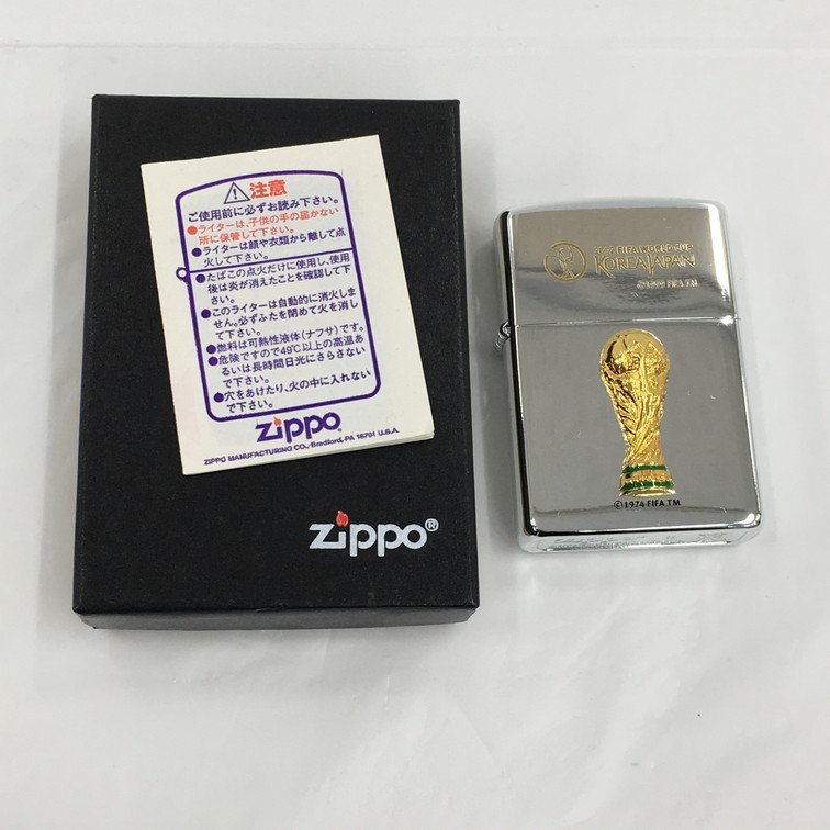 ZIPPO ジッポ　ライター　FIFA日韓W杯モデル　【CABD5050】_画像7