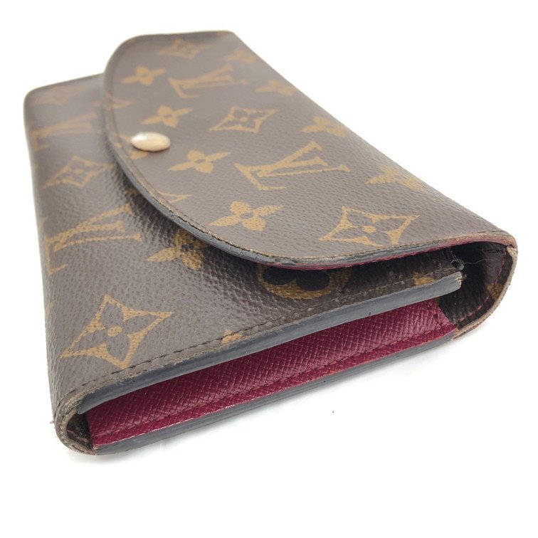 LOUIS VUITTON ルイヴィトン モノグラム ポルトフォイユ・エミリー M60697/SN0126 長財布【CBAA6006】_画像4