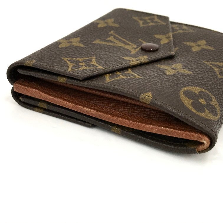 Louis Vuitton　ルイヴィトン　財布　モノグラム　旧 ポルトモネビエ カルトクレディ　M61660/9001AN　箱付き【CBAD3026】_画像3