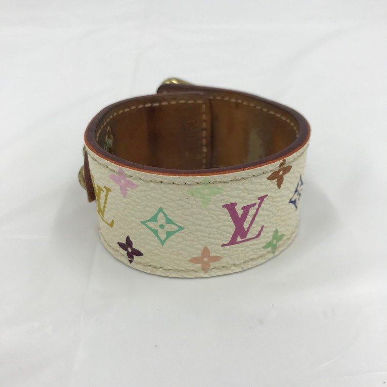 LOUIS VUITTON ルイ ヴィトン モノグラム マルチカラー ブラスレ テダフォース ブレスレット M92482/CA054【CBAH3046】_画像2