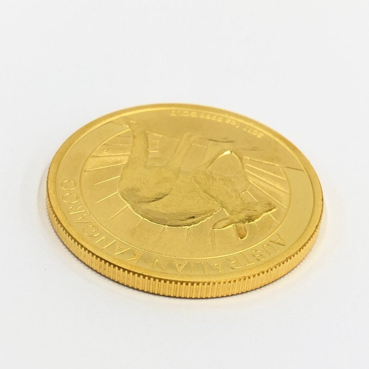 K24IG　オーストラリア　カンガルー金貨　1oz　2011　総重量31.2g【CBAM3017】_画像3