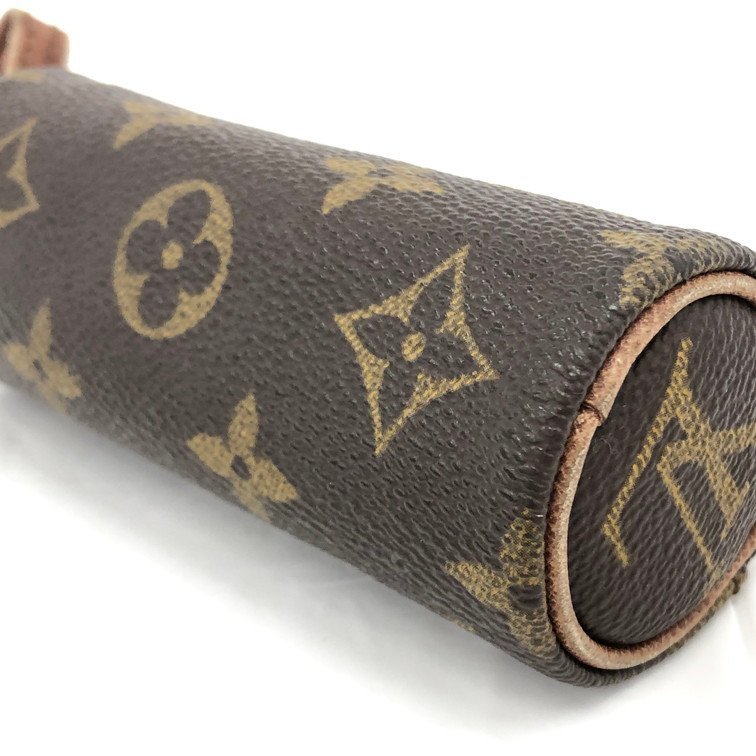 LOUIS VUITTON ルイヴィトン ゴルフボールケース モノグラム エテュイトロワボールドゥゴルフ M58249/8907RA【CBAJ3036】_画像5