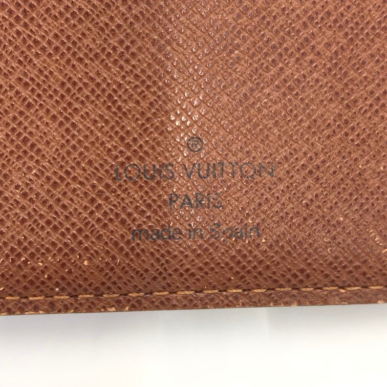 LOUIS VUITTON ルイヴィトン 財布 モノグラム ポルトフォイユマルコ M61675/CA0015【CBAJ3050】_画像8