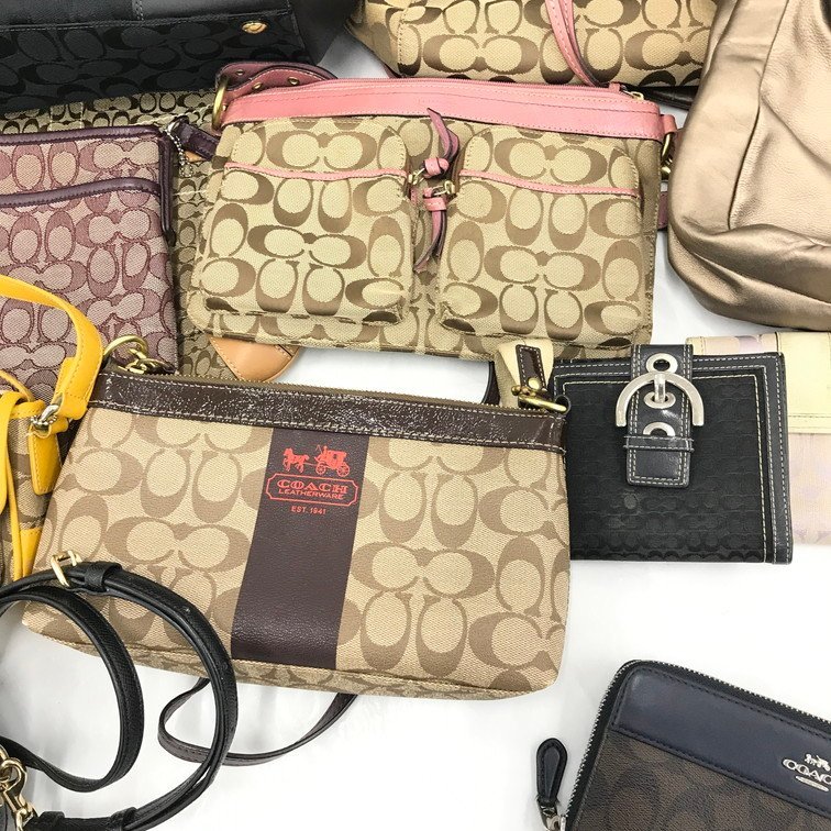 COACH コーチ 財布・ポーチ・バッグ・リュックおまとめ 多数【CBAL6083】_画像5