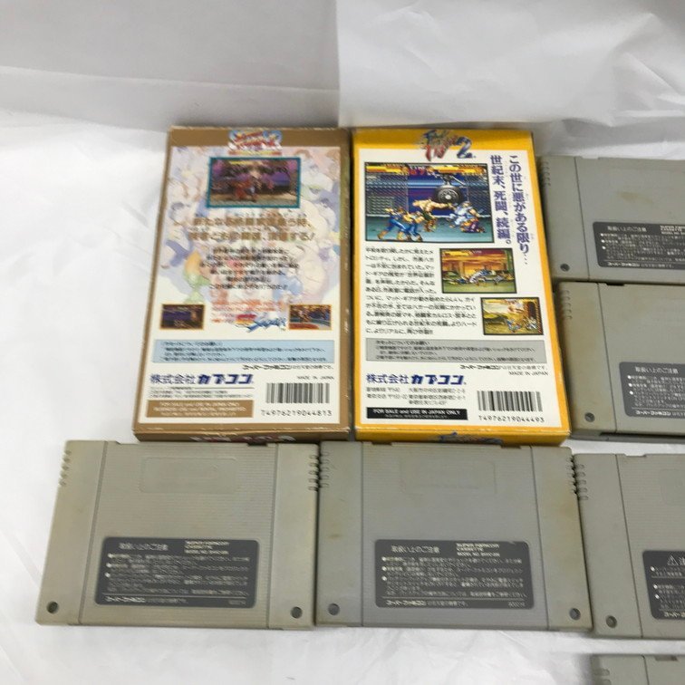 Nintendo　任天堂　スーパーファミコン　ゲームソフト　おまとめ　ストリートファイターII　ファイナルファイト2　他【CBAN4069】_画像6