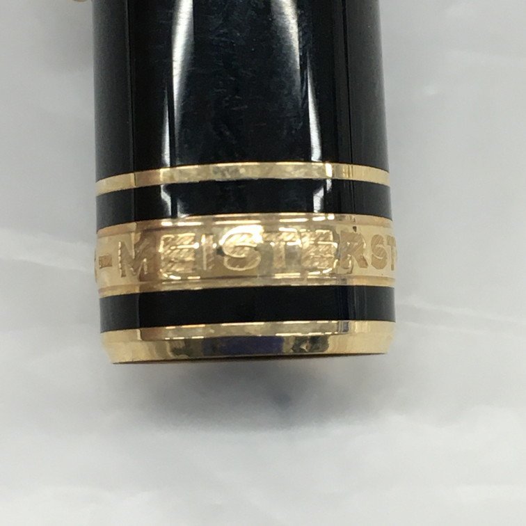 MONTBLANC モンブラン 万年筆 マイスターシュテュック 4810 ペン先14K ケース付き【CBAP4015】_画像7