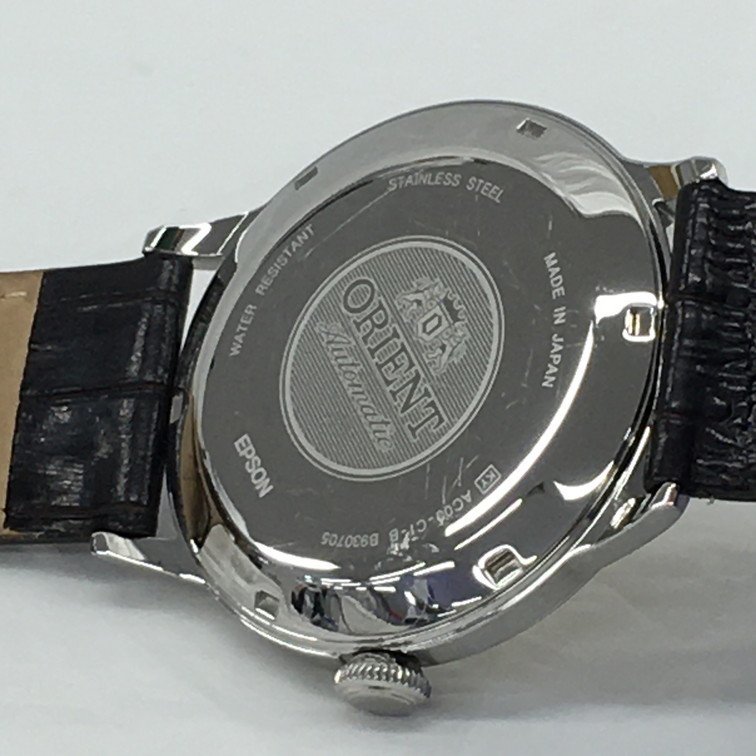 ORIENT オリエント 腕時計 自動巻き AC00-C1-B 箱/説明書/保証書付き 不動品【CBAP4009】