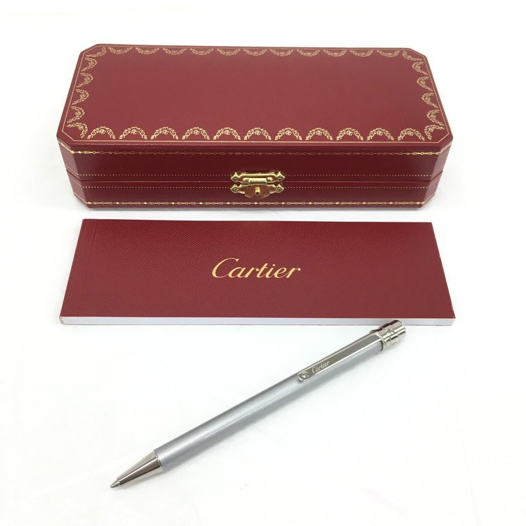 Cartier カルティエ サントス ドゥ カルティエ ボールペン 箱付き【CBAP4031】_画像1