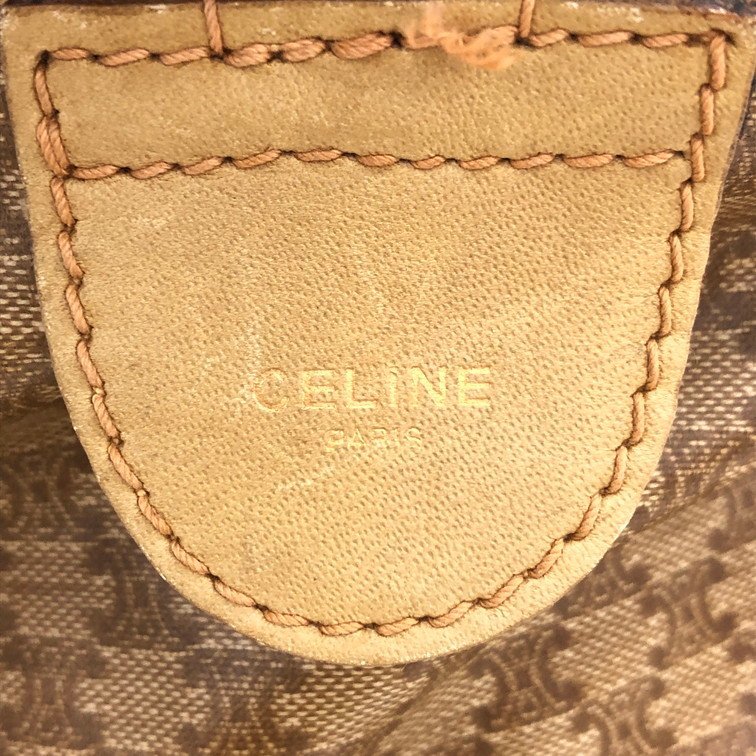 CELINE　セリーヌ　マカダム　ボストンバッグ【CBAQ3072】_画像7