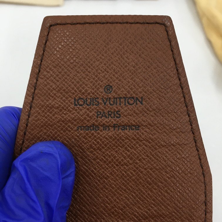 LOUIS VUITTON ルイ・ヴィトン 服飾小物3点おまとめ シガレットケース/スマホケース/ブレスレット【CBAU5047】_画像4