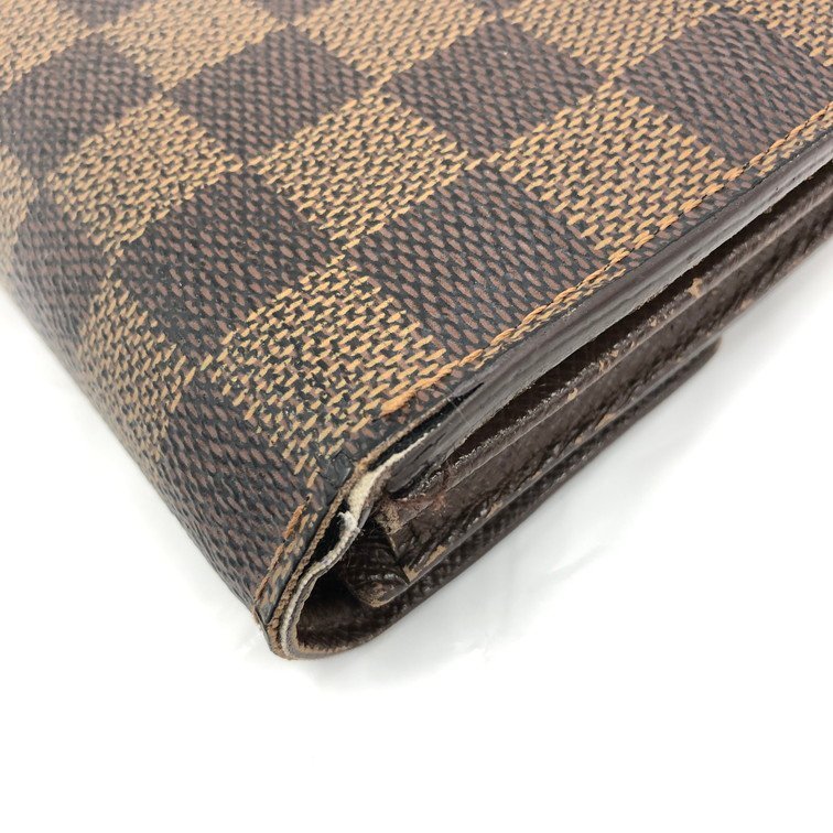 LOUIS VUITTON ルイヴィトン 長財布 ダミエ ポルトフォイユサラ N61734/CA1016【CBAW6016】_画像10