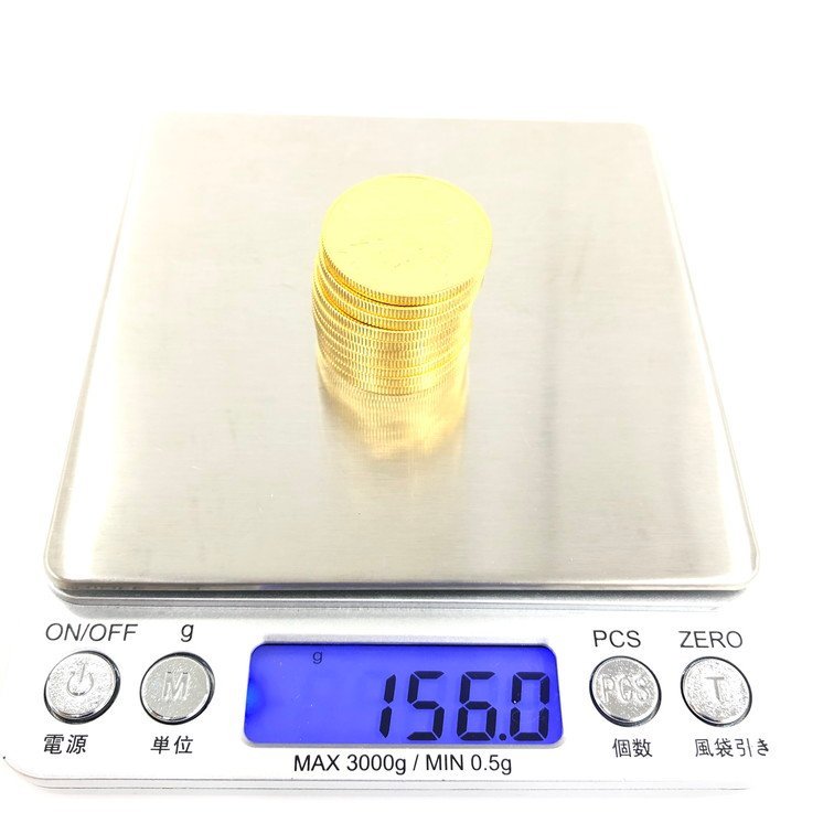K24IG　カナダ　メイプルリーフ金貨　1/2oz　10枚まとめ　総重量156.0g【CBAM3022】_画像10