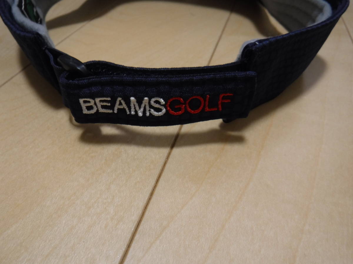 BEAMS GOLF　ビームスゴルフ　サンバイザー_画像6