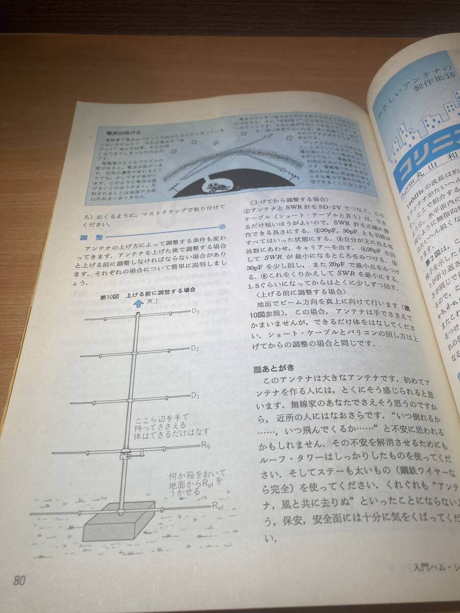 入門ハム・シリーズアンテナと測定器の作り方★中古品★現状渡し★送料370円★昭和58年4月発行★_画像5