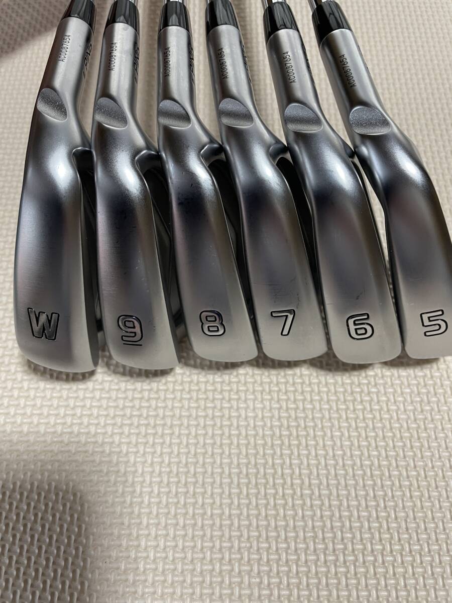 PING i210 5〜P.U 7本セット DG105 S200 Yahoo!オークション - PING i210アイアン 5番~w 6本 DG105