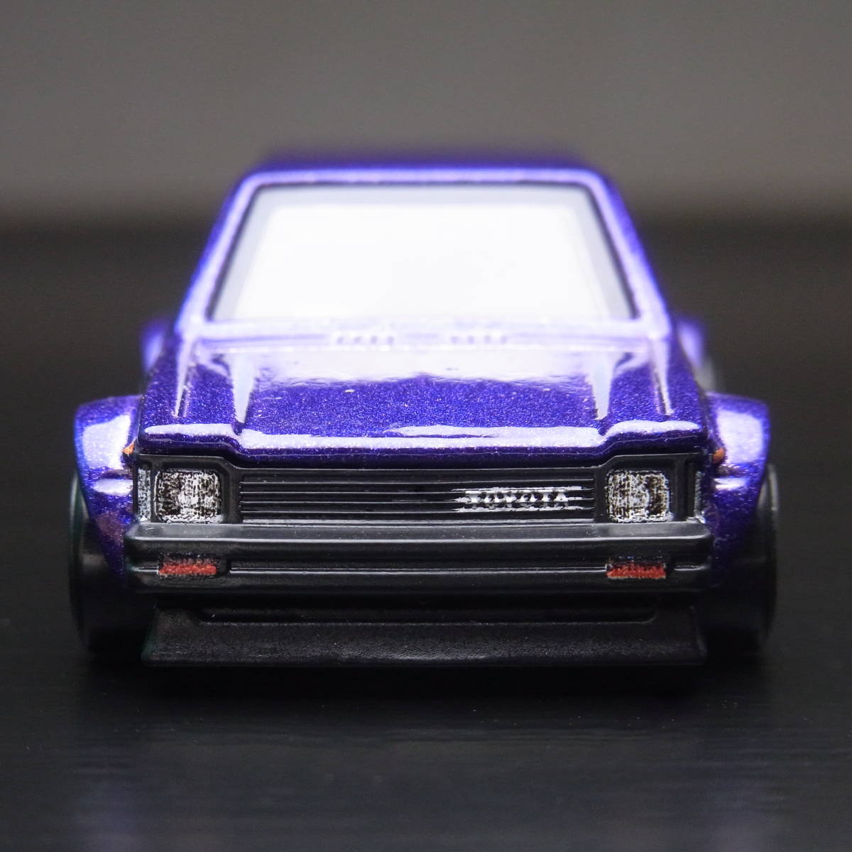 Hot Wheels ホットウィール (紫) '81 トヨタ スターレット KP61 ルース品_画像5
