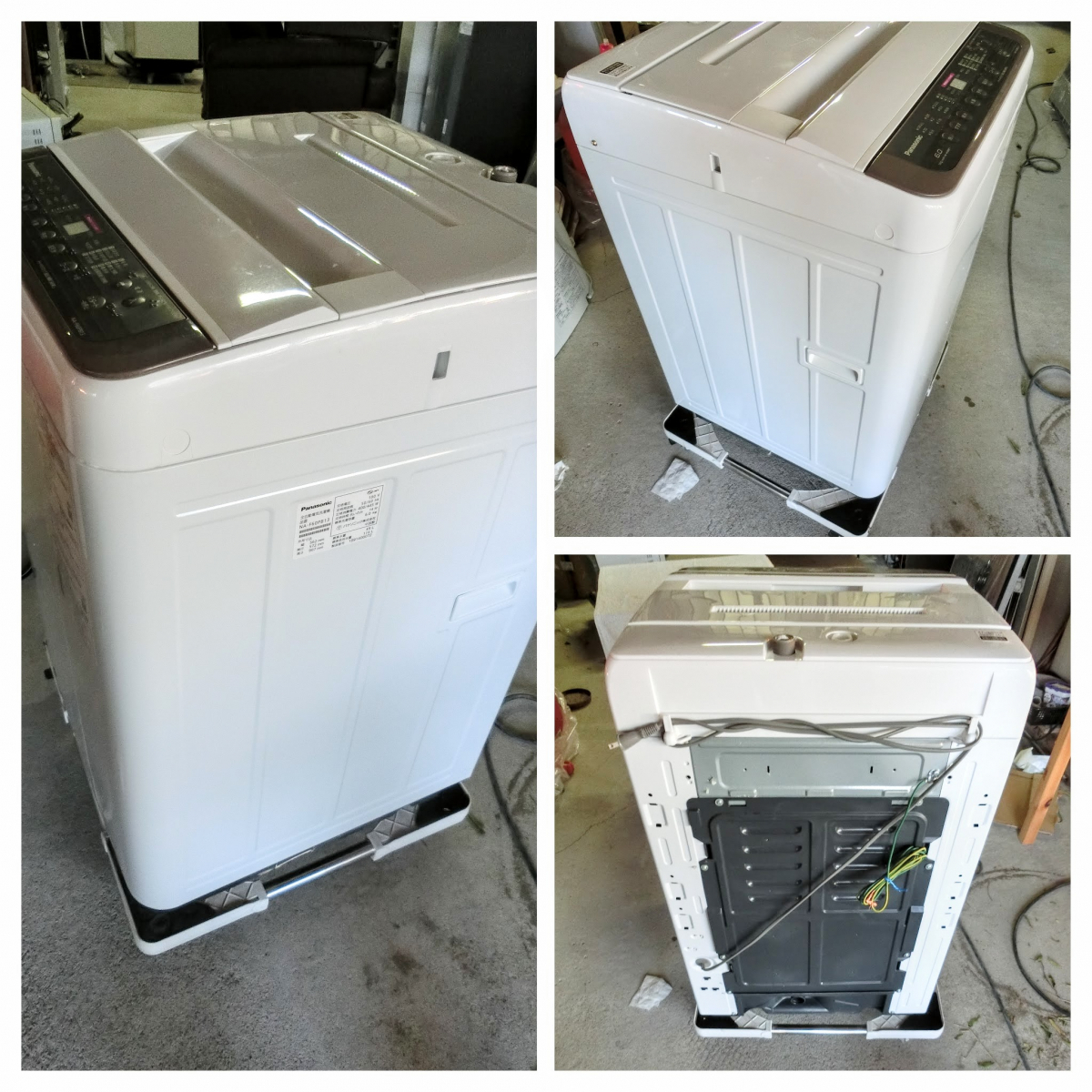 Panasonic 縦型洗濯機 NA-F60PB13 2019年製　6kg「からみほぐし」新搭載!!「槽カビ予防」MT_画像2