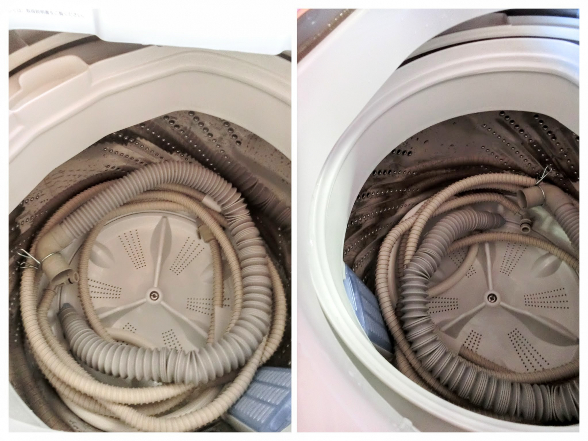 Panasonic 縦型洗濯機 NA-F60PB13 2019年製　6kg「からみほぐし」新搭載!!「槽カビ予防」MT_画像4