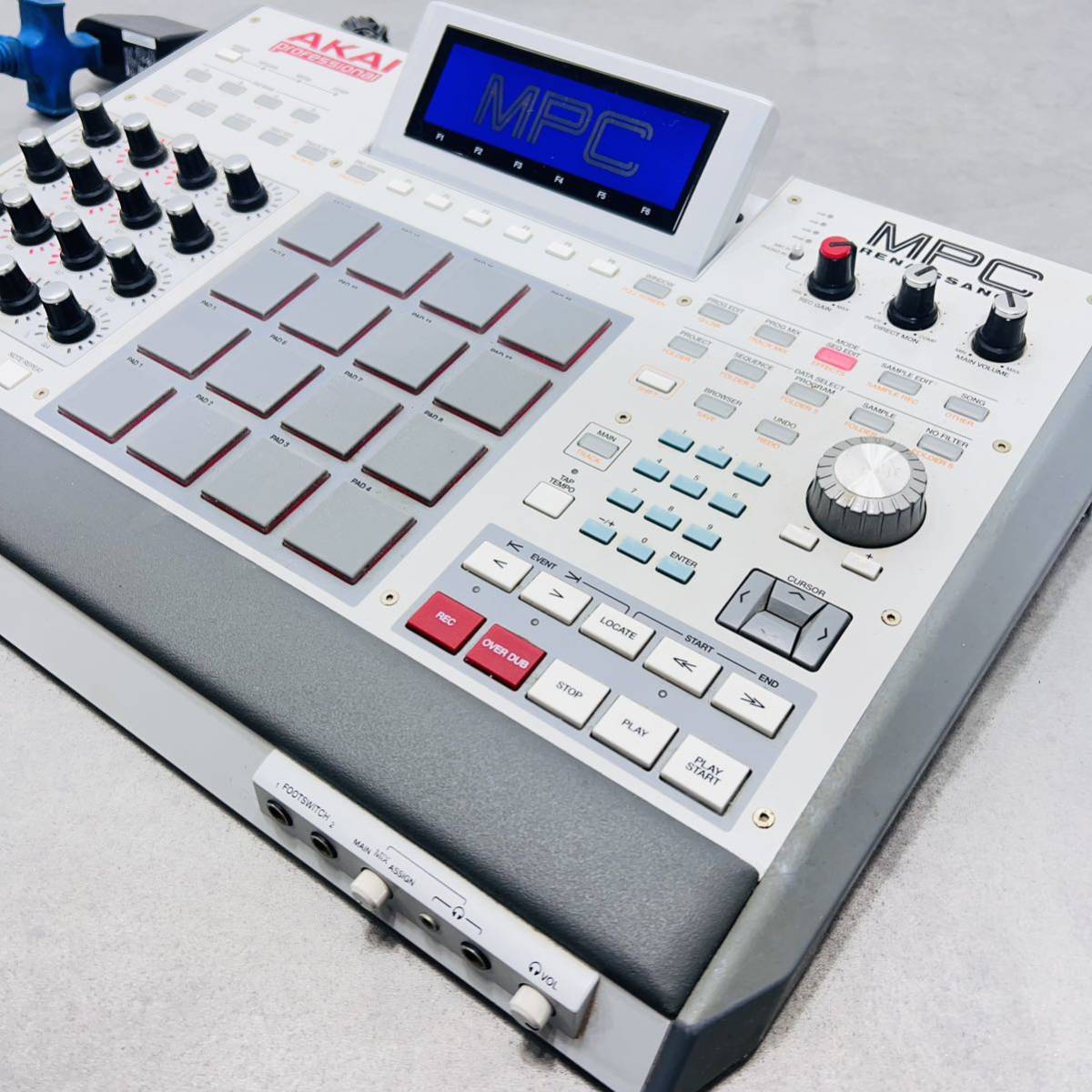 【240223-23】サンプラー AKAI　professional MPC renaissance　リズムマシン MPCルネサンス　MPCルネッサンス　アカイ_画像5