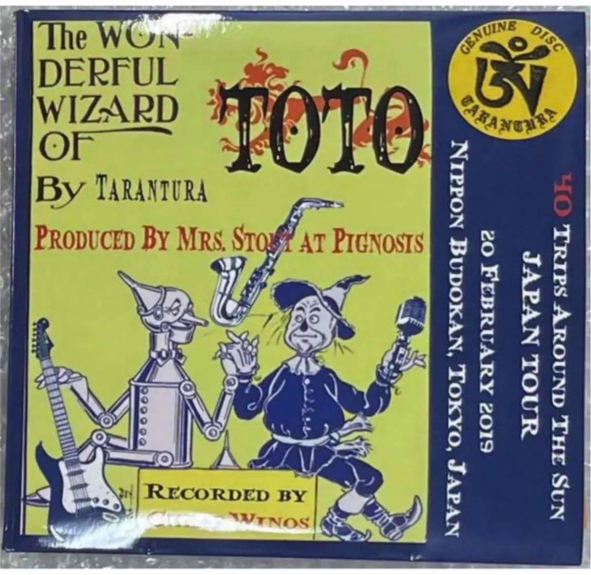 TOTO / トト / THE WONDERFUL WIZARD OF TOTO / 2019年 / TARANTURA_画像1