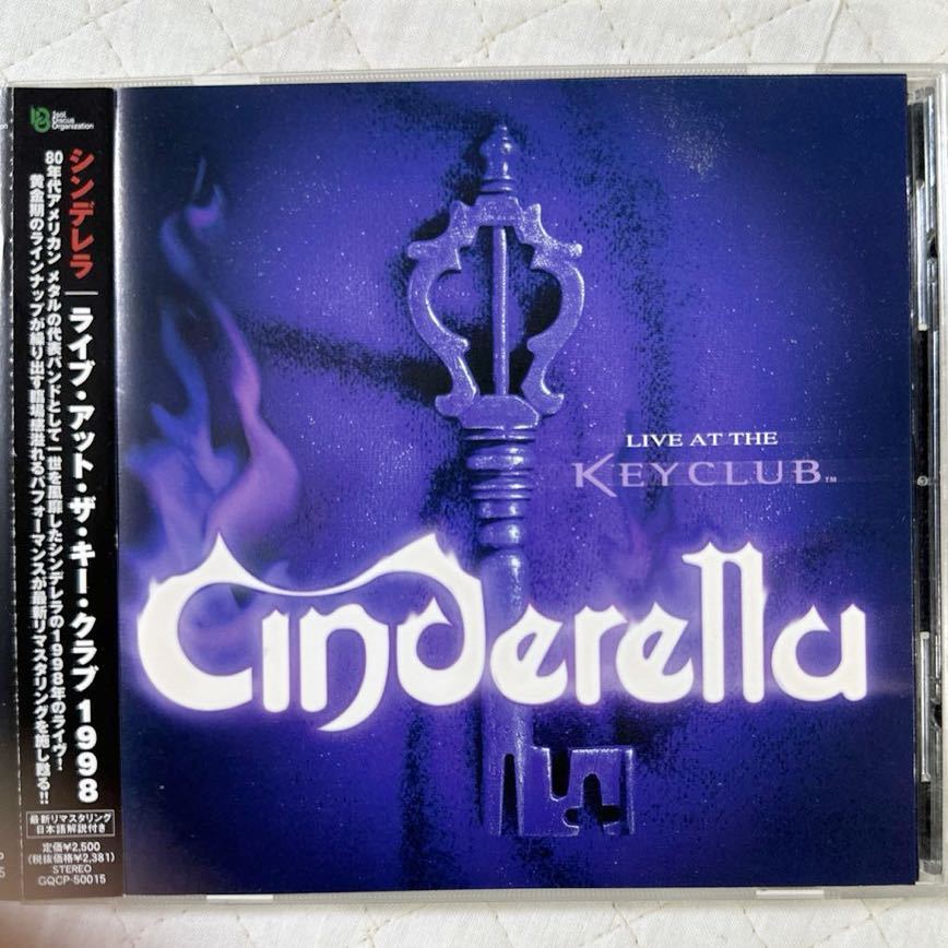 国内盤！Cinderella / シンデレラ / Live at The Key Club / ライヴ・アット・ザ・キークラブ