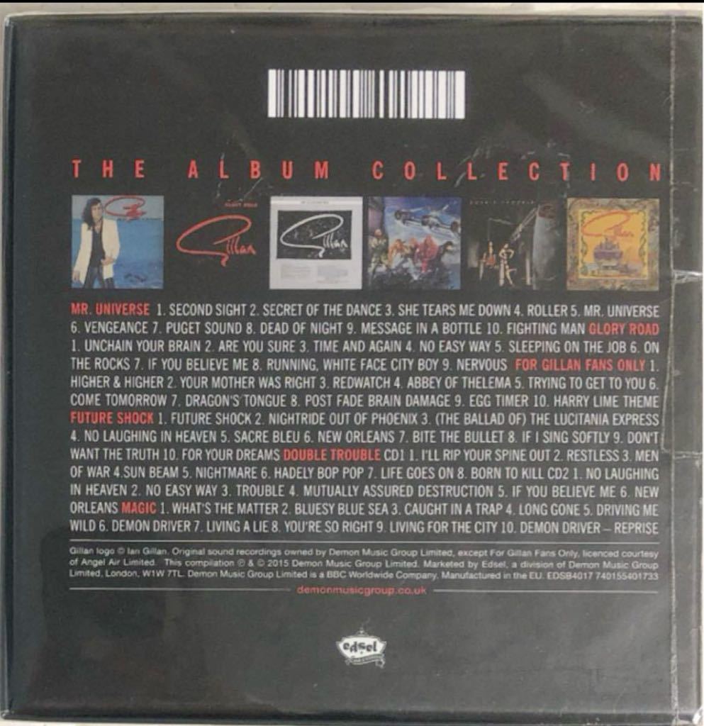 7CD-BOX！GILLAN / ギラン / THE ALBUM COLLECTION