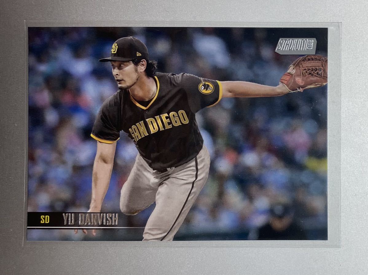 大人気！ ダルビッシュ有 2021 Topps Stadium club ベースカード サンディエゴ・パドレス_画像1