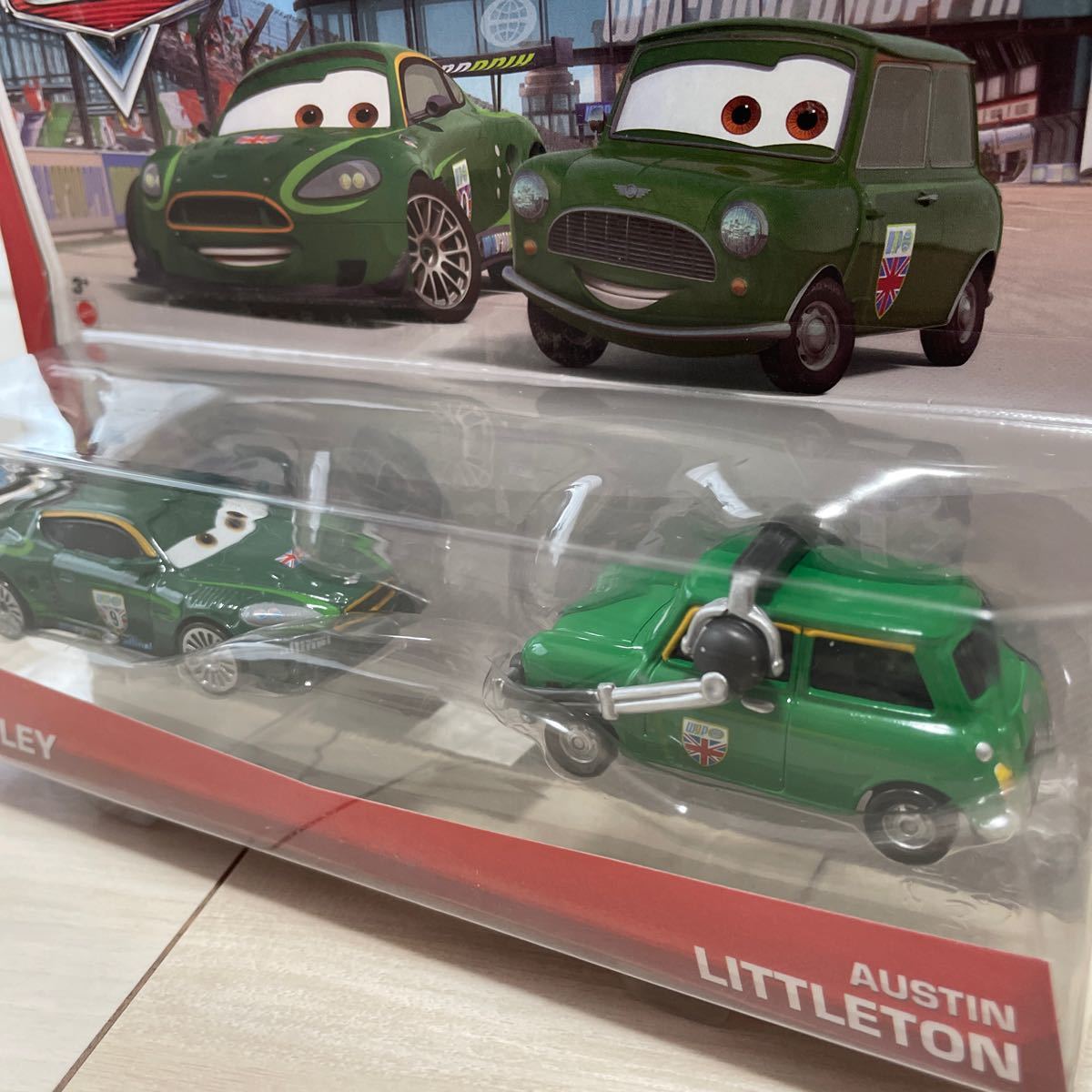 マテル カーズ NIGEL GEARSLEY AUSTIN LITTLETON MATTEL CARS ナイジェル ギアスリー ミニクーパー オースティンアストン マーチン WGPの画像9