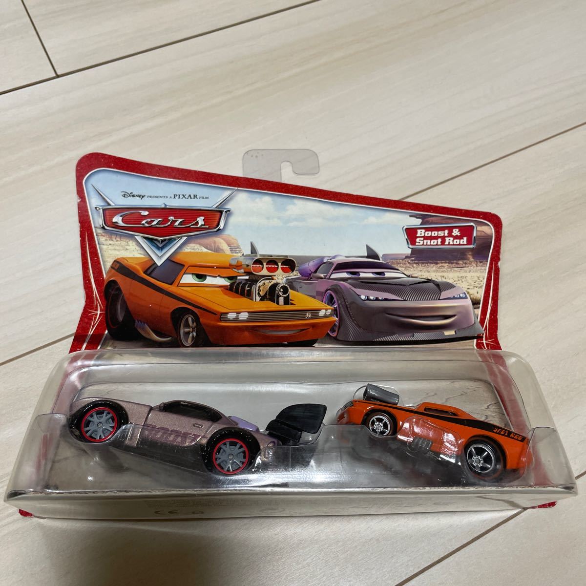 マテル カーズ CARS Boost & Snot Rod ブースト & スノット ロッド 2台セット 暴走族 MATTEL ミニカー 砂漠_画像1