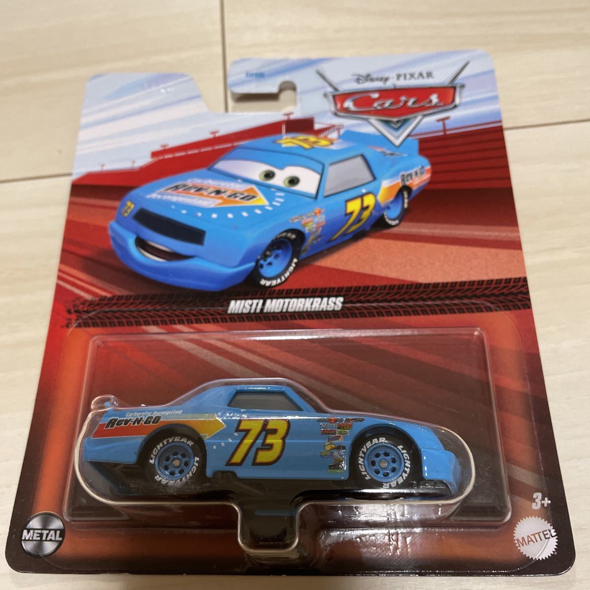 マテル カーズ REV 'N' GO 73 MISTI MOTORKRASS レブン ゴー MATTEL CARS ミニカー キャラクターカー_画像1