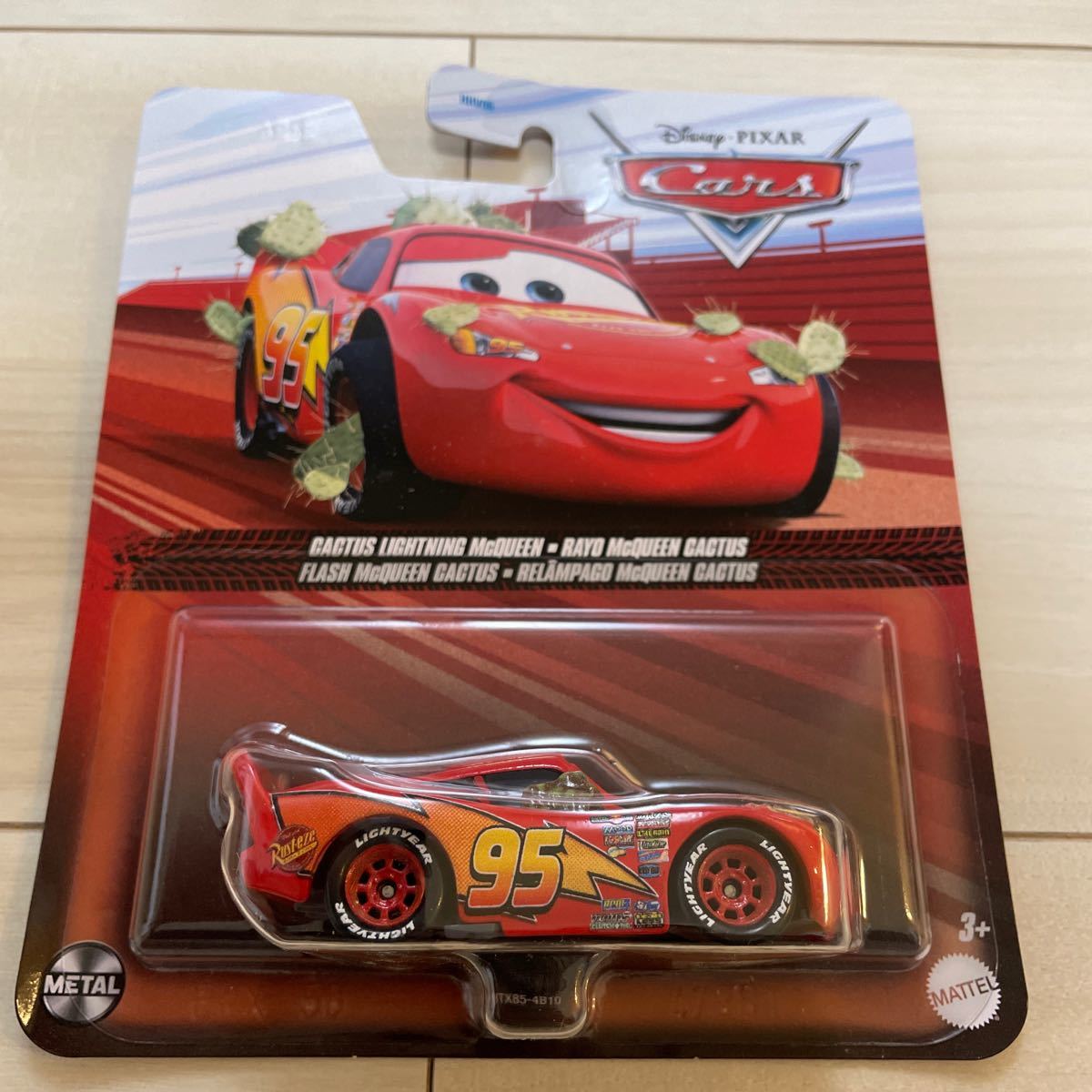 マテル カーズ CACTUS LIGHTNING McQUEEN カクタスライトニングマックイーン サボテン MATTEL CARS ミニカー キャラクターカー_画像1