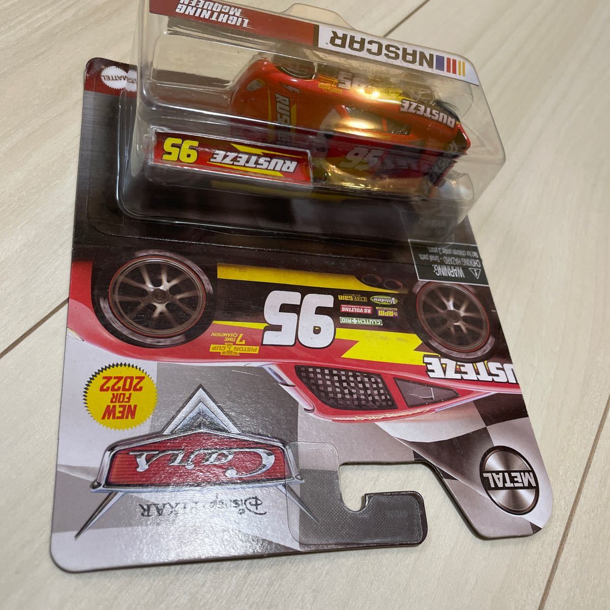 マテル カーズ ナスカー ライトニング マックィーン　MATTEL CARS NASCAR LIGHTNING Mc QUEEN ミニカー キャラクターカー 95_画像8