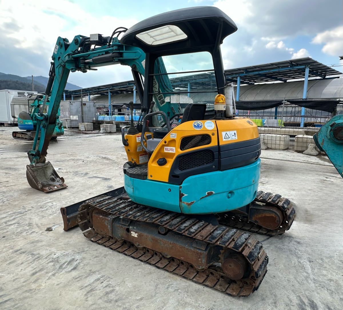  Kubota KUBOTA RX-305 Yumbo long arm. rubber pa-do, arm crane, multi lever, trade in . possibility.