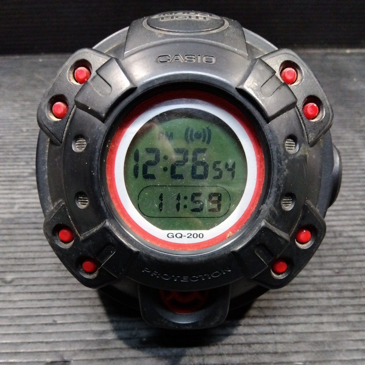 G-SHOCK PROTECTION GQ-200 CASIO カシオ 目覚まし時計 G G-SHOCK PROTECTION GQ-200 CASIO カシオ 目覚まし時計 G