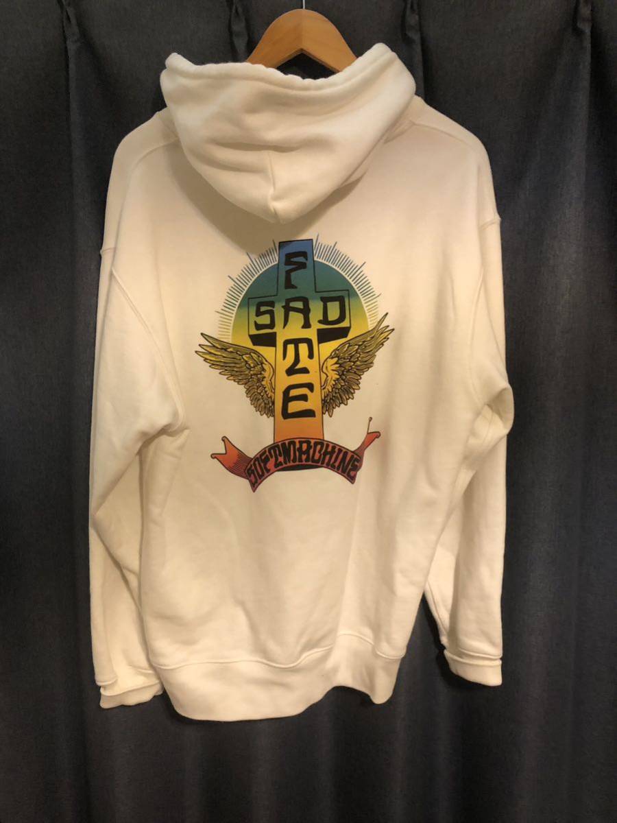 《サイズXL / 2021AW》18700円 ソフトマシーン SAD FATE HOODED SWEAT PARKA SOFT MACHINE スウェット パーカー DOGTOWN トレーナーの画像2