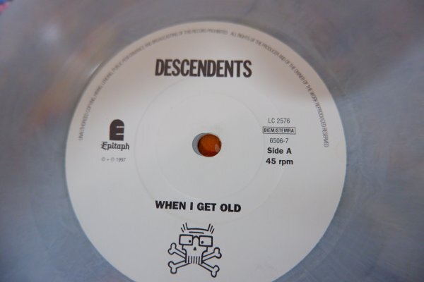 EPd-5527 DESCENDENTS / WHEN I GET OLD_画像4