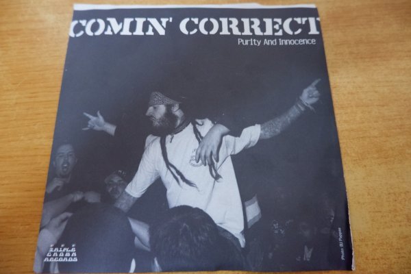 EPd-5546＜カラー盤＞React / OVERTHROW,Comin' Correct_画像2