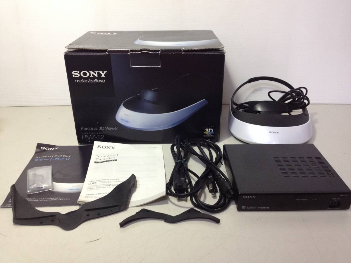 ★SONY/ソニー/Personal 3D Viewer/ヘッドマウントディスプレイ/HMZ-T2/中古/8-6243