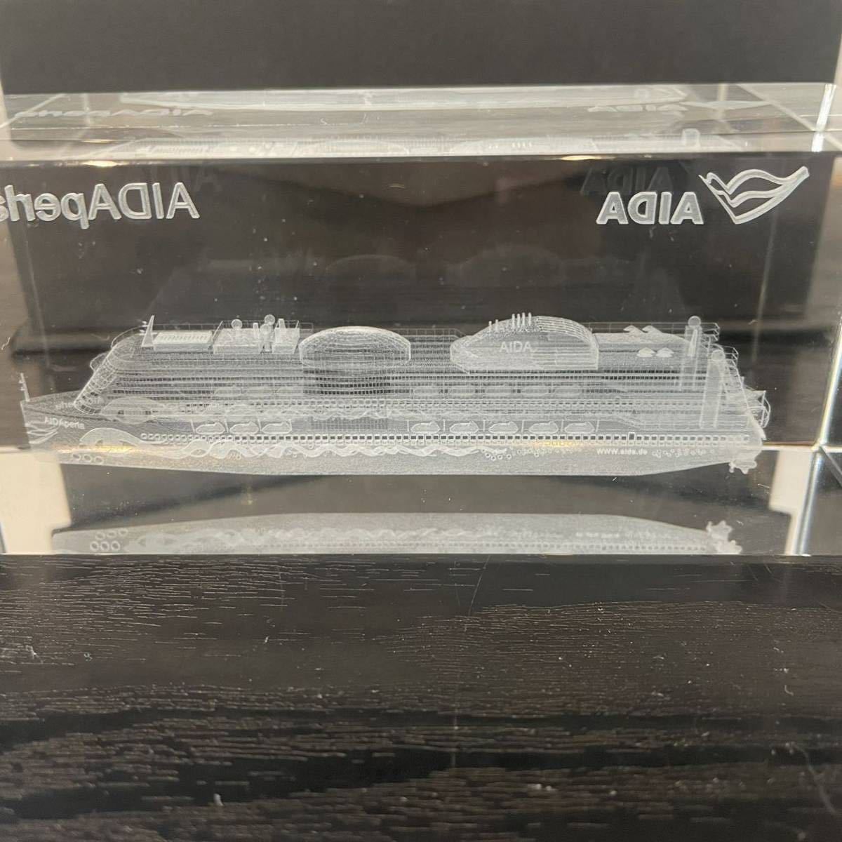  очень редкий I -daperula crystal искусство I -da* круиз Германия большой пассажирское судно круиз судно Mitsubishi структура судно Novelty редкость 