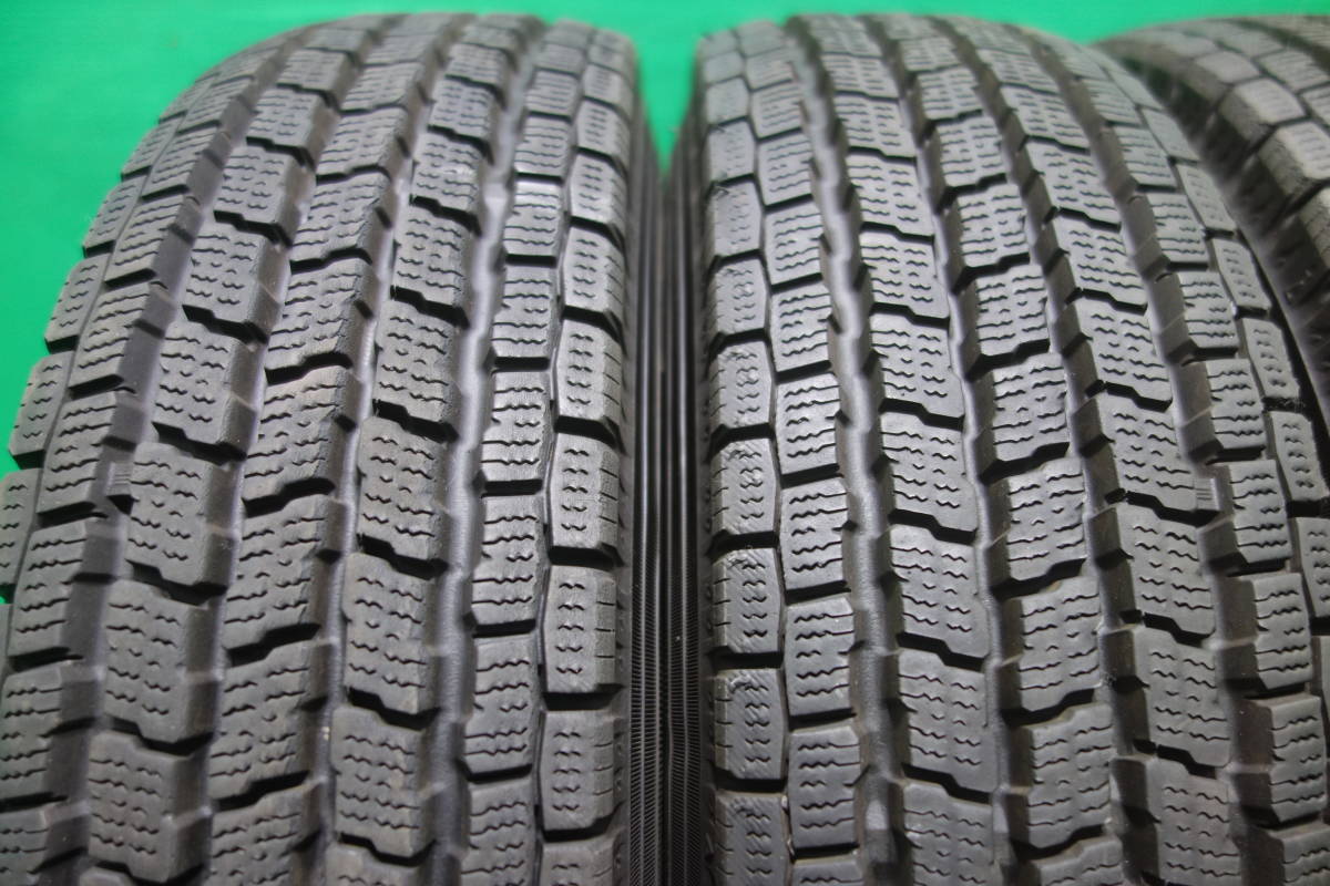 L753-21 送料無料 145/80R12 80/78N LT スタッドレス 4本セット YOKOHAMA iG91 8分山 軽トラ 軽バン スズキ ダイハツ マツダ ホンダ スバル_画像9